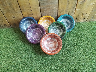 Chakra Offering Bowl, Incense Holder