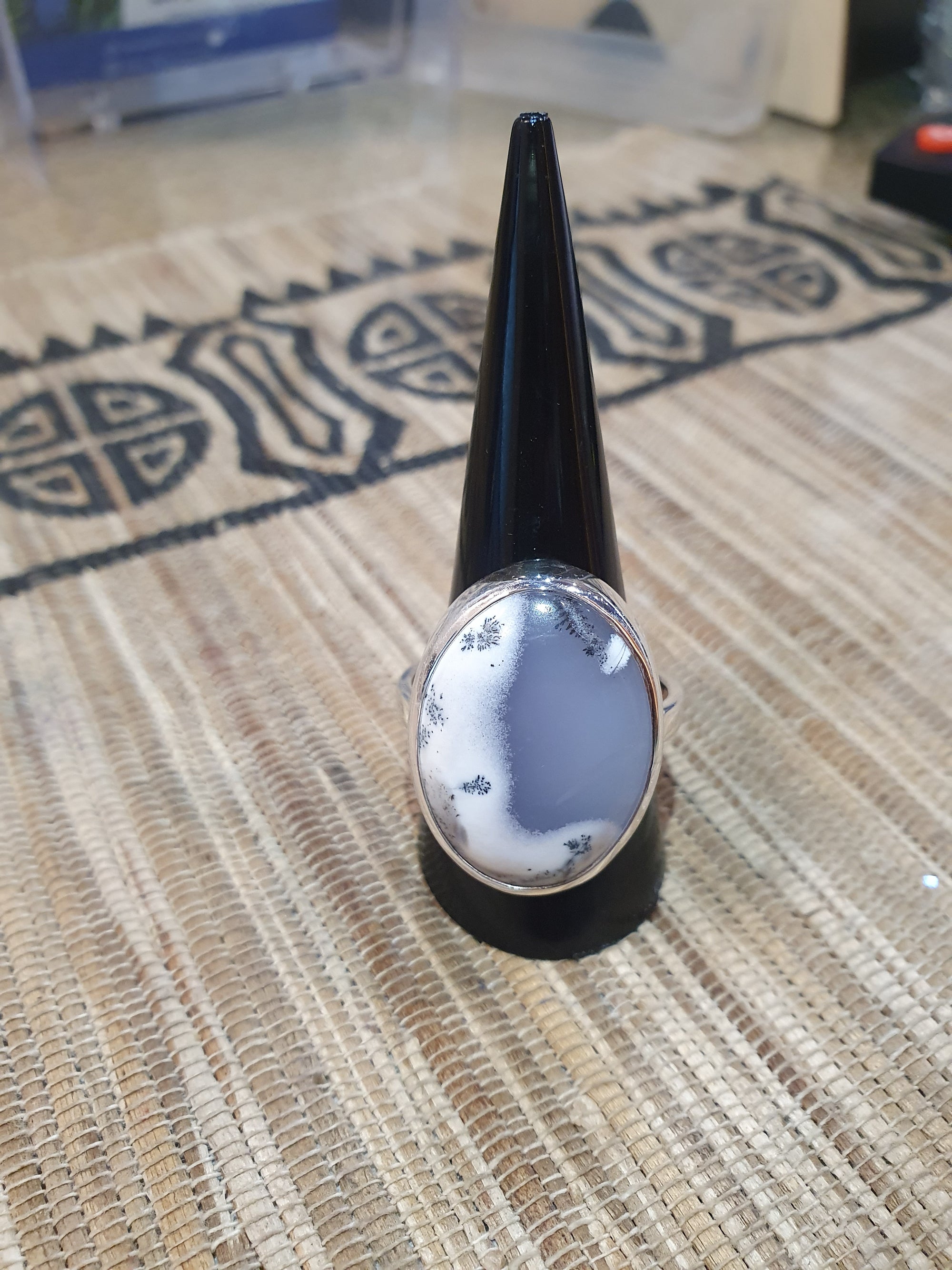 Dendrite crystal Ring