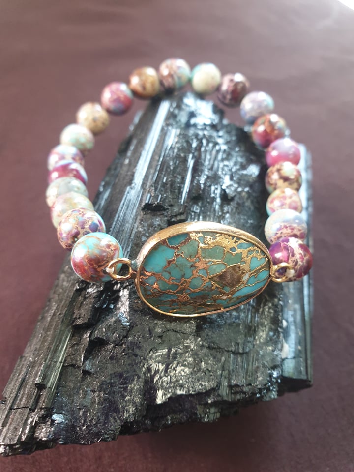 Crystal Pendant Bracelet Assorted