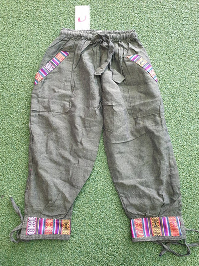 KIDS PANTS, WITH TIE CUFF