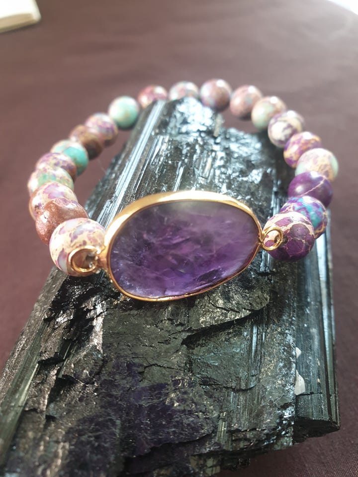 Crystal Pendant Bracelet Assorted