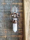 Copper and Quartz Necklace Assorted