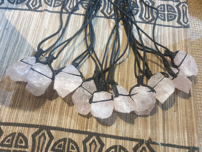 Raw Crystal Necklaces - Assorted