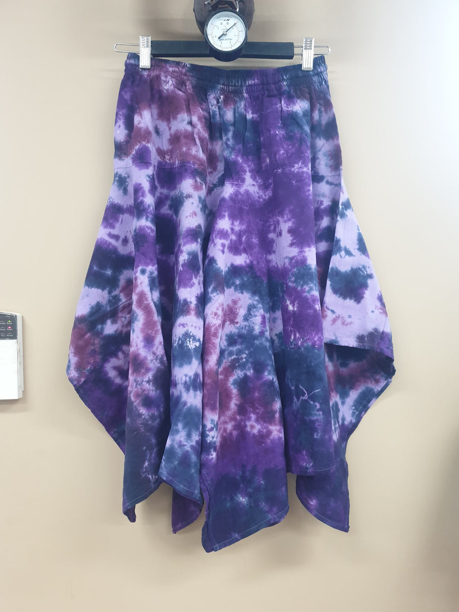Skirt, Cotton Hanky Skirt, Tye dye Assorted