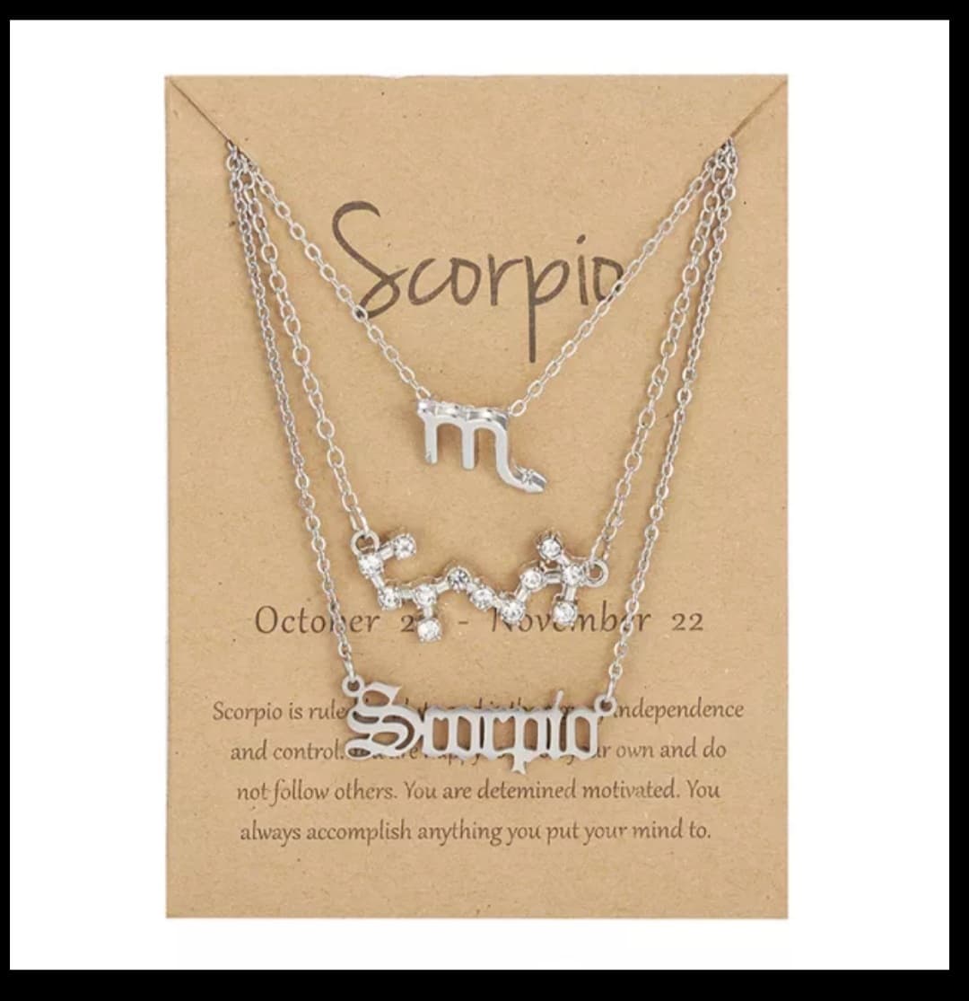 Astrology Necklaces Assorted