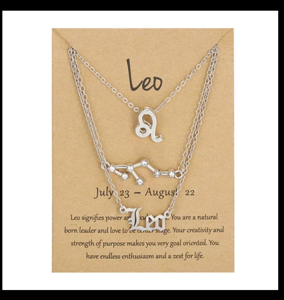 Astrology Necklaces Assorted
