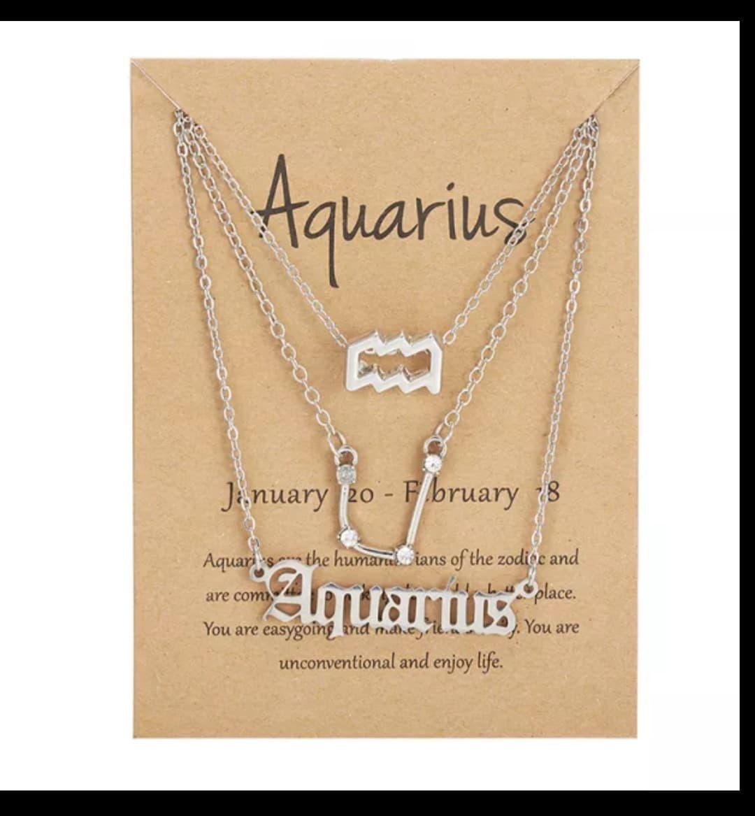 Astrology Necklaces Assorted