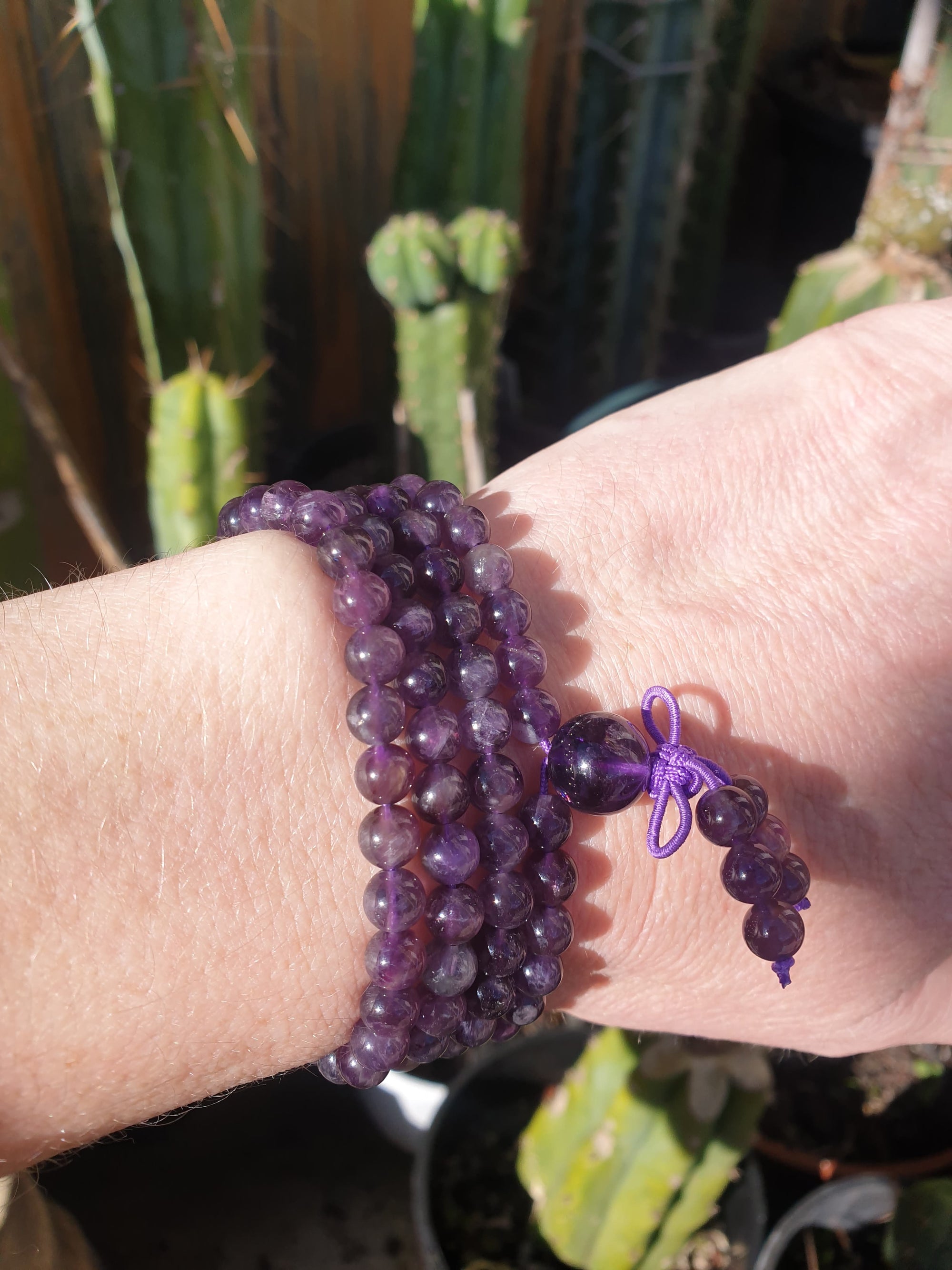 Assorted Crystal Mala Beads 6mm 108 Necklace Bracelet