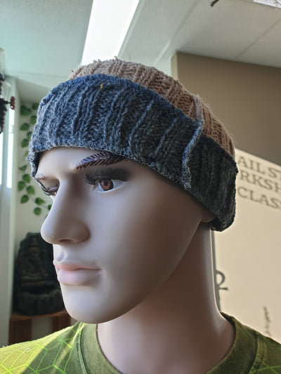 Patchwork Woollen Headband Assorted