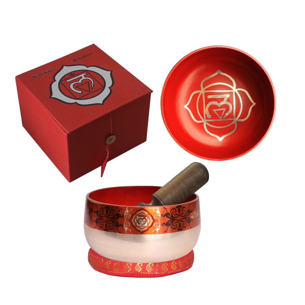 Chakra Singing Bowl - Gift Set - 12.5cm -Assorted