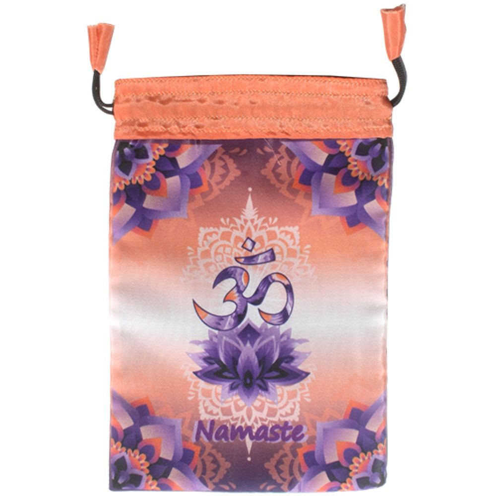 TAROT BAG - Namaste Printed 15cm x 20cm
