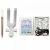 TUNING FORK- CRYSTAL with STICK and CORD