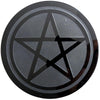 SCRYING MIRROR - OBSIDIAN PENTACLE 10cm