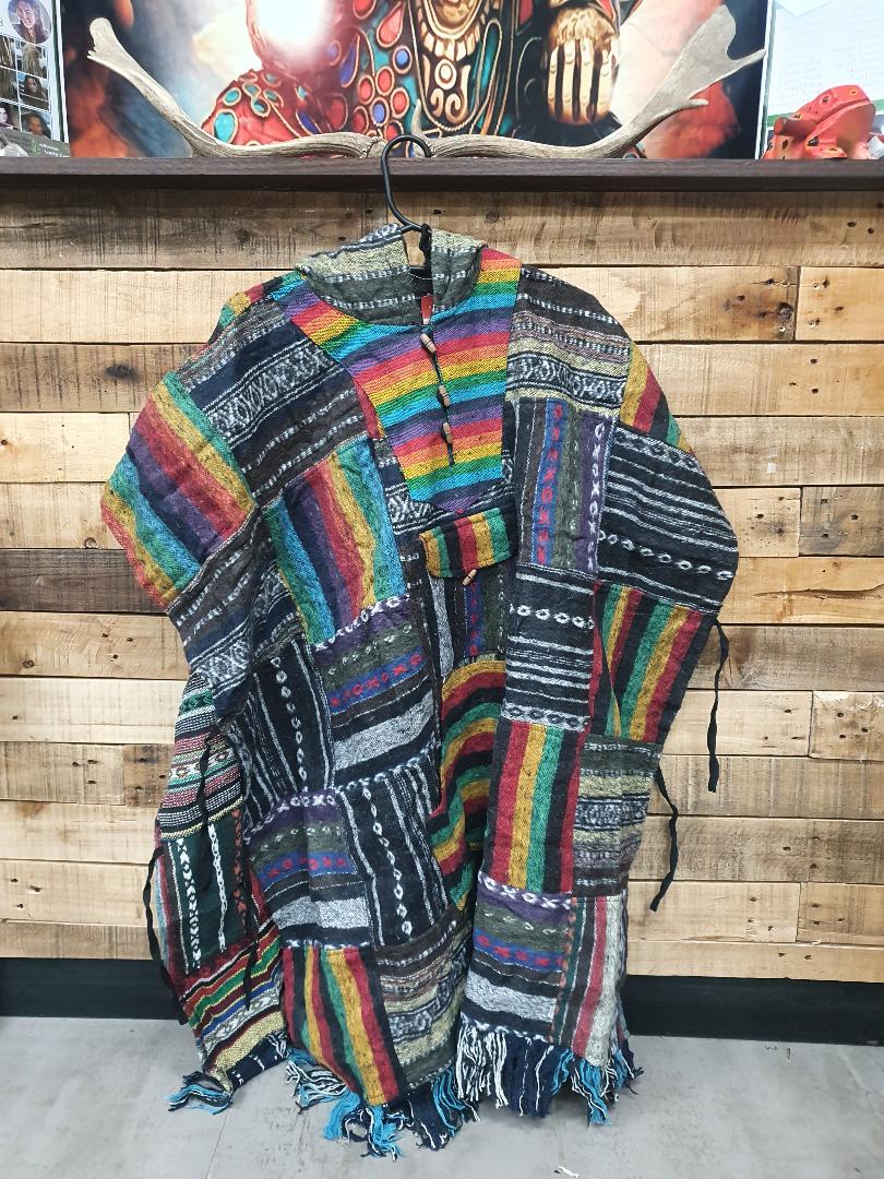 Poncho - Cotton Patchwork