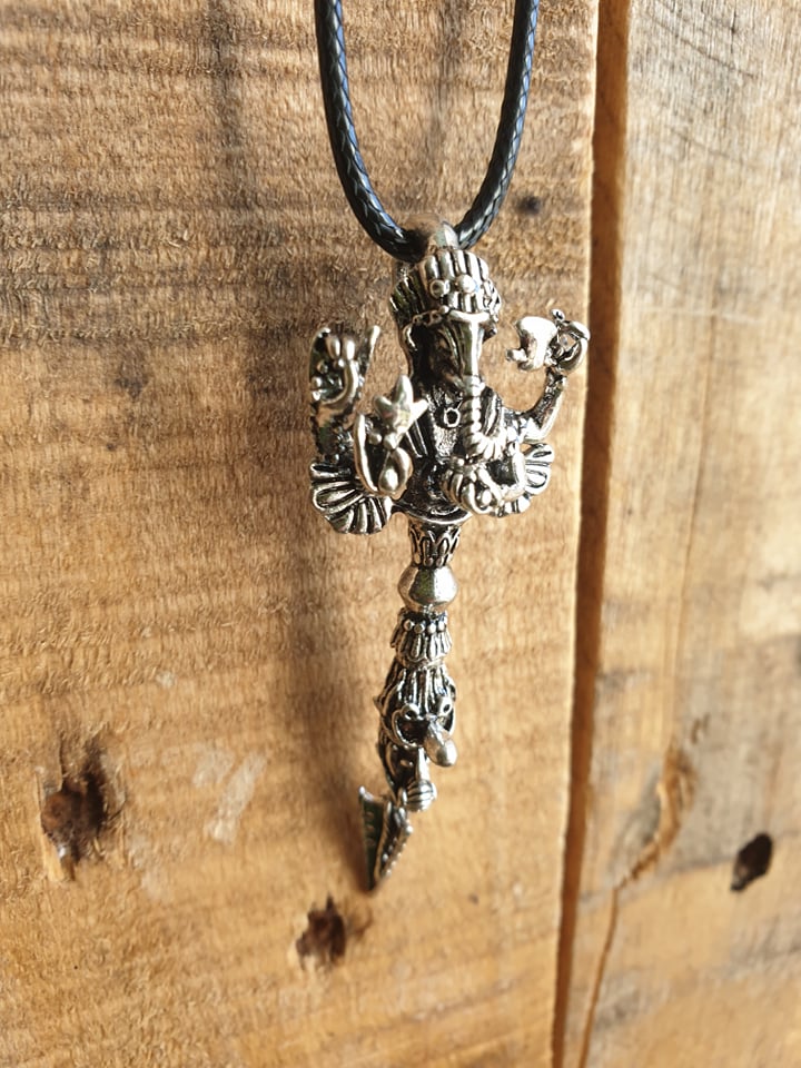 Necklace - Assorted Antique Tibetan Silver Buddhist Pendant Necklace