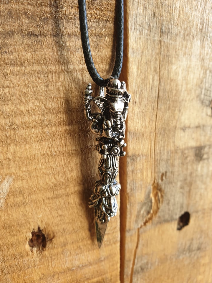 Necklace - Assorted Antique Tibetan Silver Buddhist Pendant Necklace