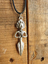 Necklace - Assorted Antique Tibetan Silver Buddhist Pendant Necklace