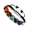 7 Chakra Crystal Bracelet Adjustable