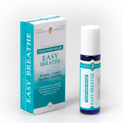 Pure Essential Oil - Pulse Point Rollers - Easy Breathe 9ml