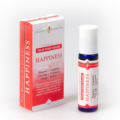 Pure Essential Oil - Pulse Point Rollers - Happiness 9ml