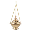 Hanging Brass Resin Burner 11 x 13 Cm's