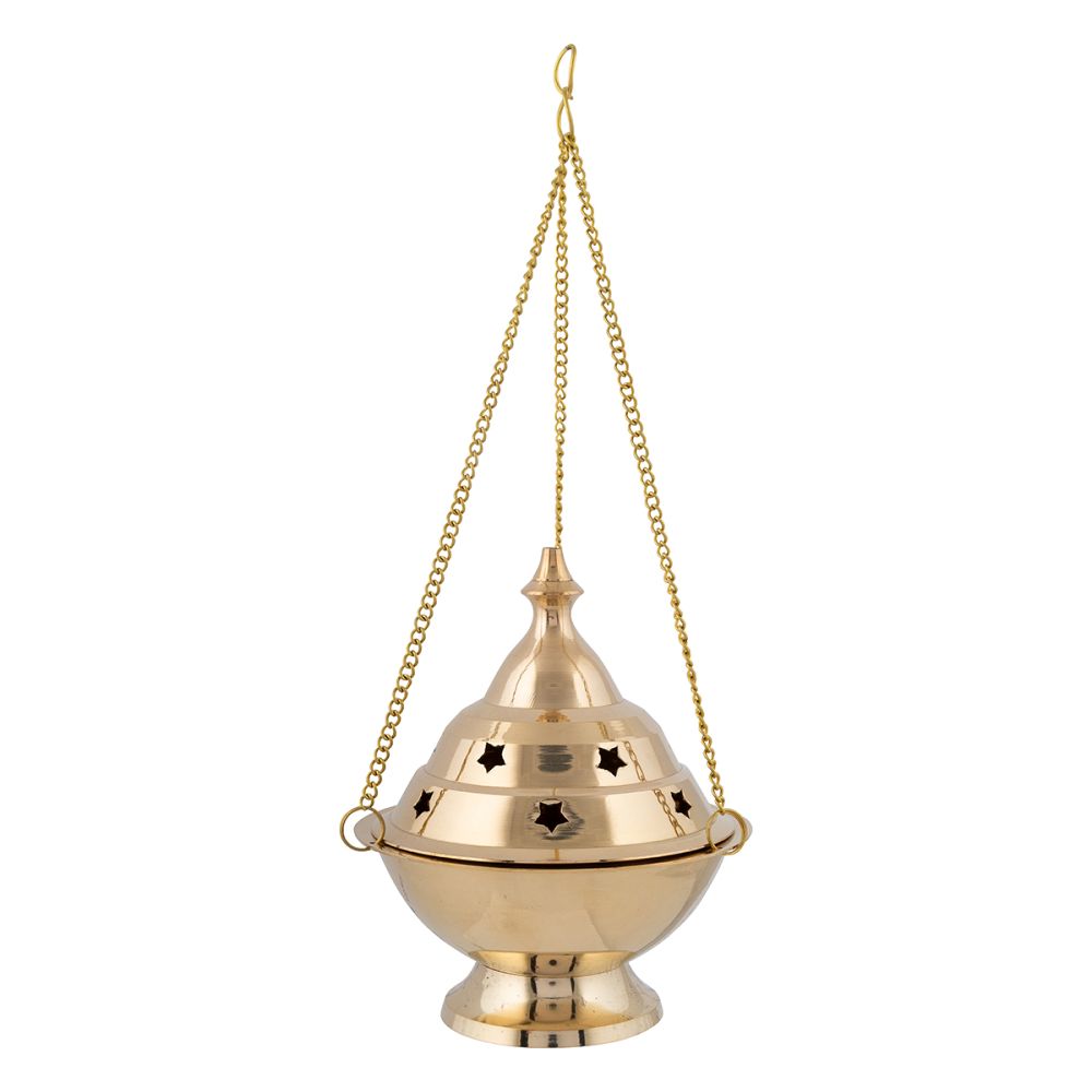 Hanging Brass Resin Burner - Assorted