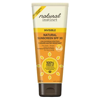 Natural Instinct Invisible Sunscreen SPF30 - 200g