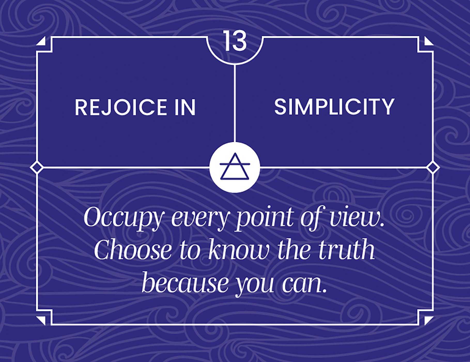 Indigo Sage Affirmation cards By: Akal Pritam