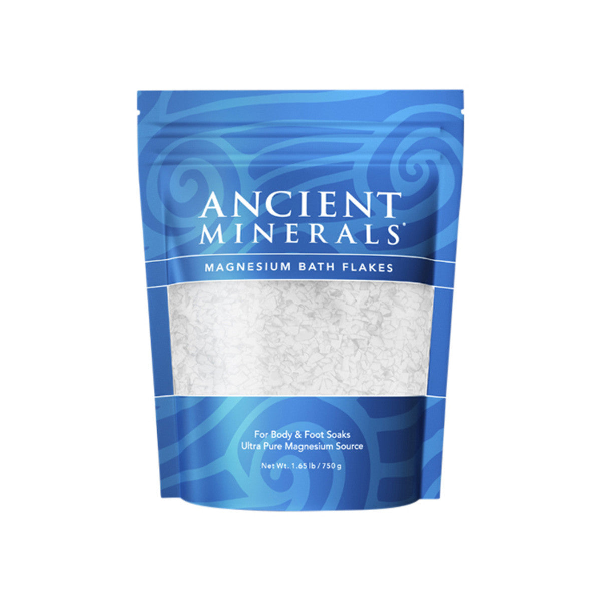 Ancient Minerals Magnesium Bath Flakes MSM 750g
