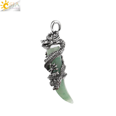 Assorted Pendant Dragon tooth