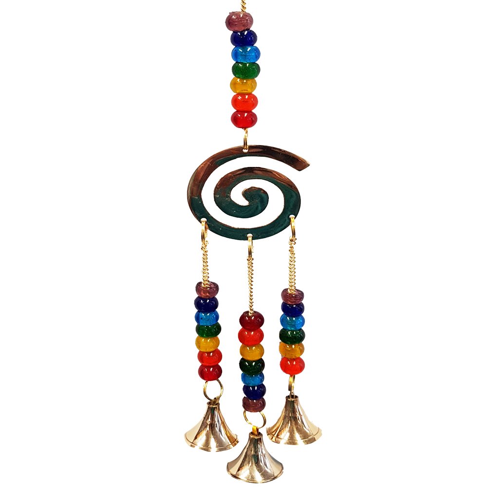 Decor - Spiral Brass Bell Chime