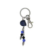 Blue Agate Skull Key chain
