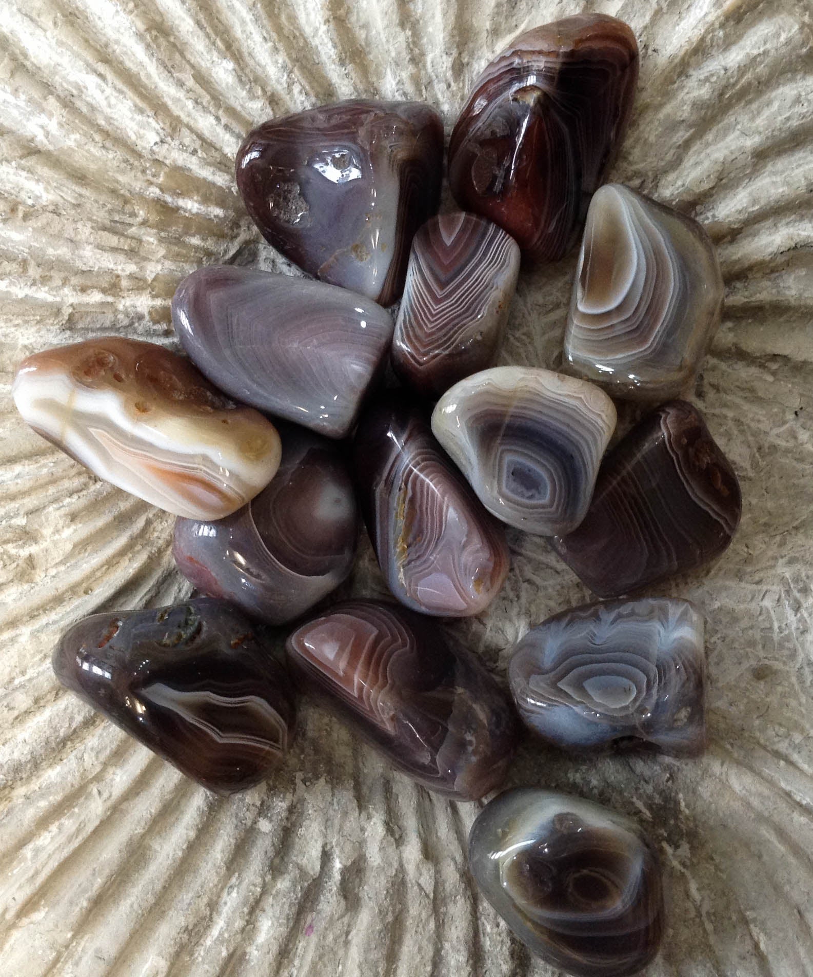 Tumble - Agate Botswana