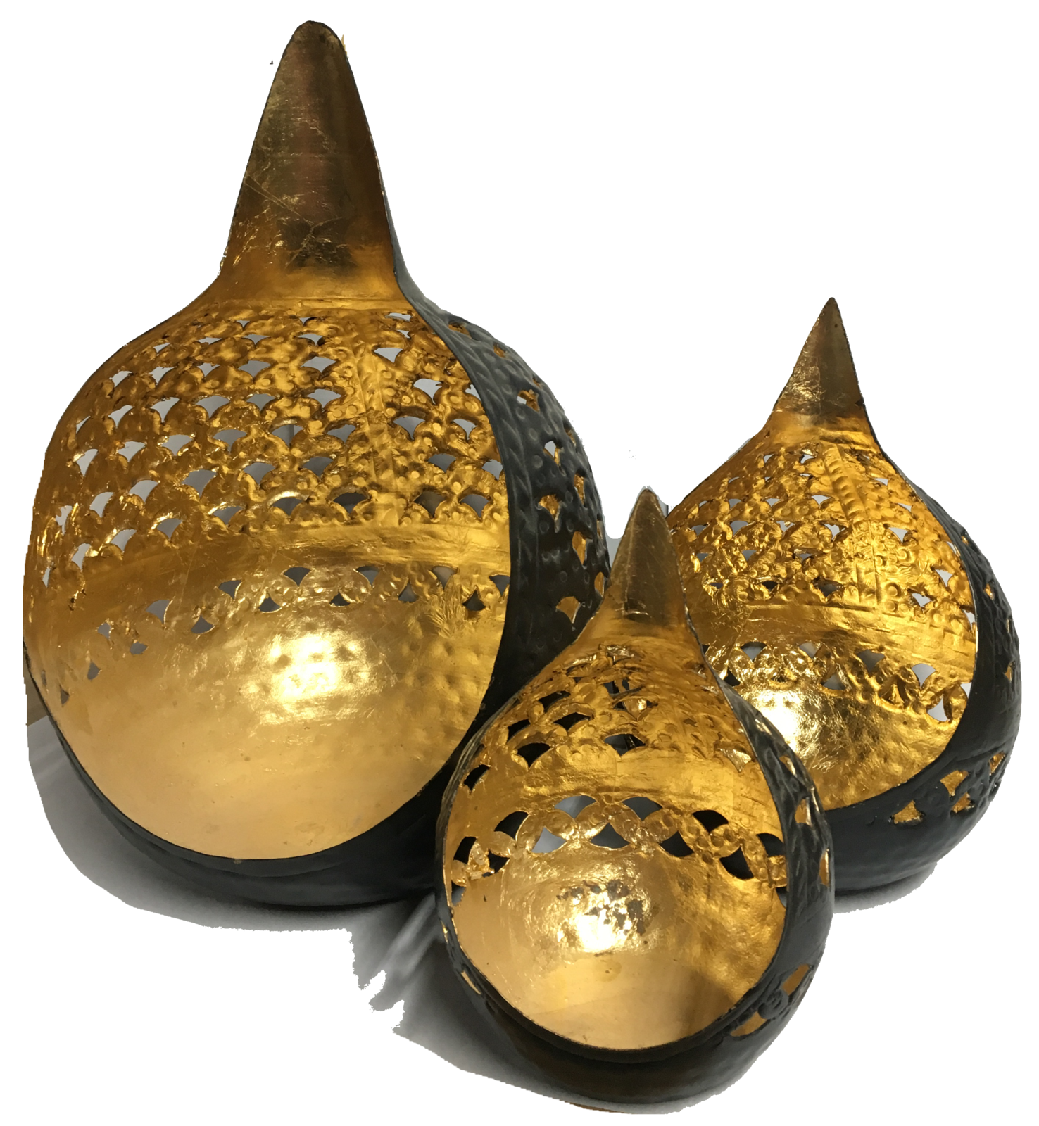 CANDLE HOLDER- TEAR DROP BUDDHA