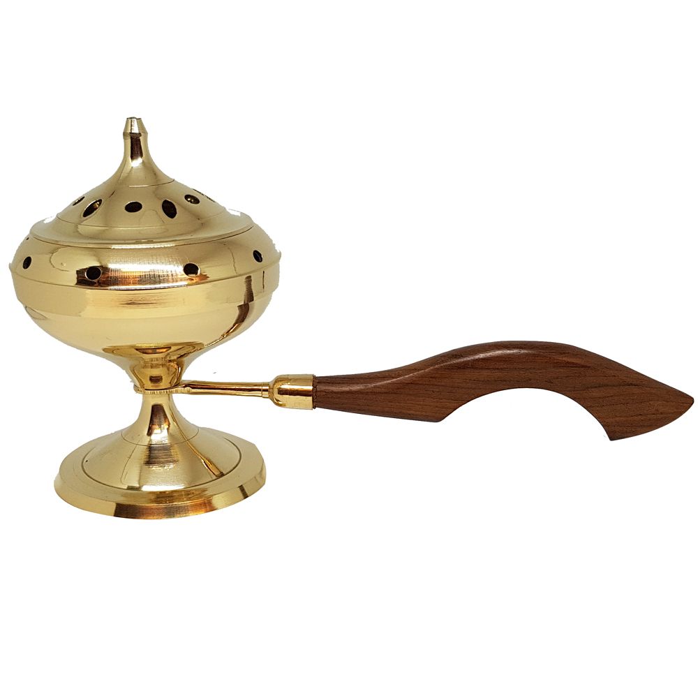 Brass Charcoal Resin Burner