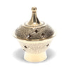 Brass Charcoal Burner With Mesh 7.5 x 8.5 Cm's