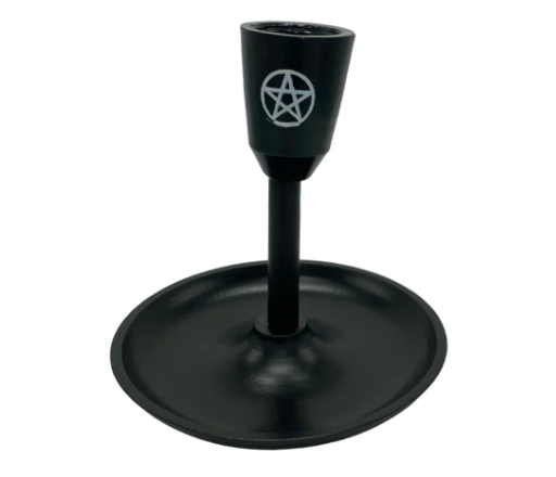 Candle Holder Aluminium Pentagram
