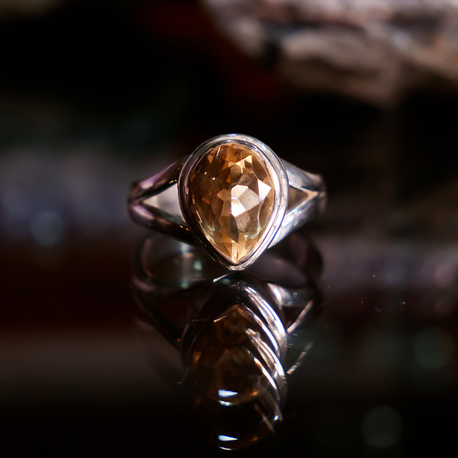 Citrine Size 8 Ring