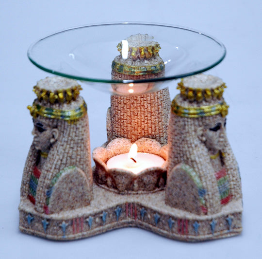 Egyptian Head Oil Burner