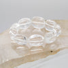 Large Clear Quartz Tumbled Bracelet