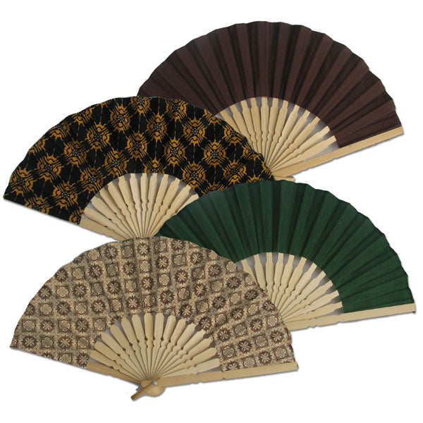 FAN, BATIK & PLAIN COLOURS