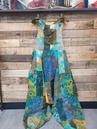 Overall - Tie-Dyed Patchwork