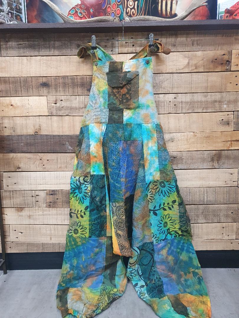 Overall - Tie-Dyed Patchwork