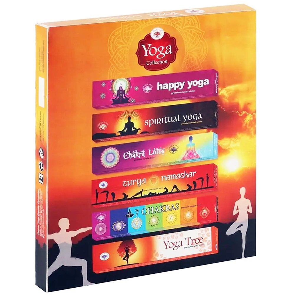 Gift set - Green Tree Yoga Incense Collection 15g x6