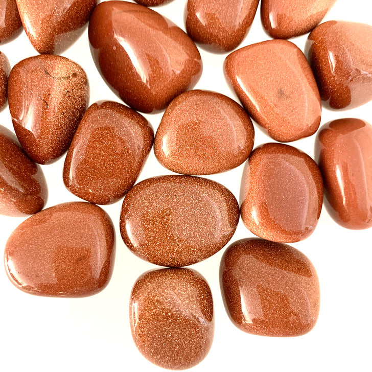 Tumble AAA - Goldstone Red