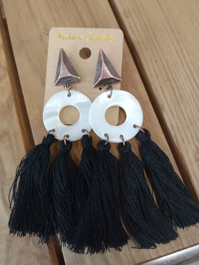 Assorted Colorful Feather Earrings