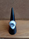 Dendritic Agate Crystal Ring