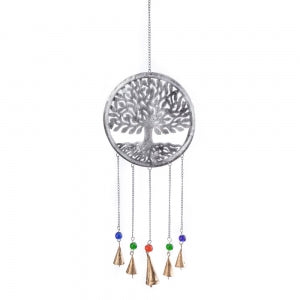 BELL - Tree of Life Silver Finish 20cm x 65cm