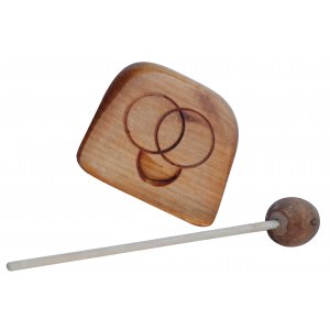 Meditation Gong, Wooden
