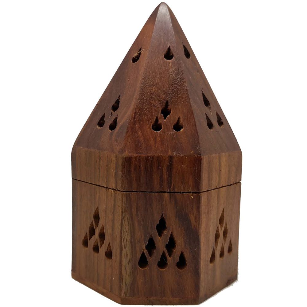 Octagon Pyramid Cone Incense Burner